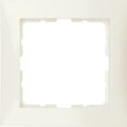 HAGER - Marco con 1 elemento S1 blanco brillo