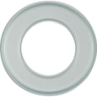 HAGER - Marco 1 elemento NOSTALGIA cristal transparente Glas