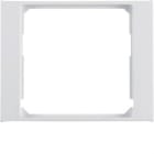 HAGER - Marco intermedia para placa BERKER K1 blanco polar
