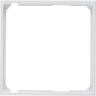 HAGER - Placa acoplamiento S1/B1/B3/B7 blanco polar