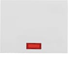 HAGER - Tecla con lente para interruptor K1 blanco polar
