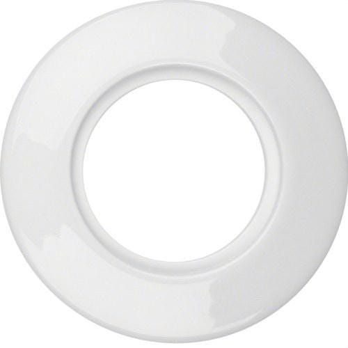 HAGER - Marco con 1 elemento ROSENTHAL/1930 blanco polar