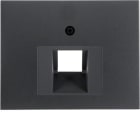 HAGER - TAPA TOMA TELF./RED K.X ANTRACITA