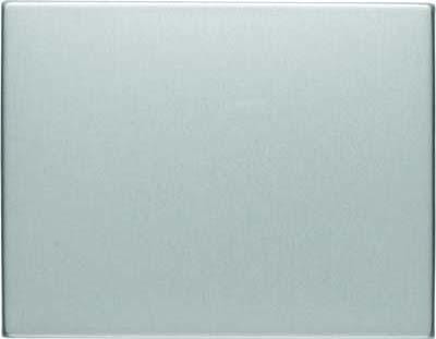 HAGER - Tecla unipolar para interruptor K5 aluminio