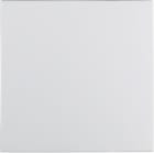 HAGER - Tecla sin lente para mecanismo simple B1 blanco polar
