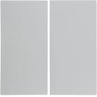 HAGER - TECLA DOBLE S1,B3,B7 BL. POLAR,MATE