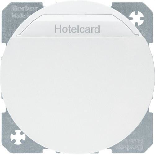 HAGER - Tarjetero hotel electrónico RX blanco polar
