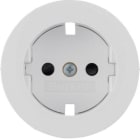 HAGER - Tapa schuko RX protección infantil blanco polar