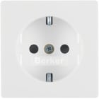 HAGER - Tapa schuko QX protección infantil blanco polar