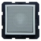 HAGER - Altavoz S-B blanco polar brillo