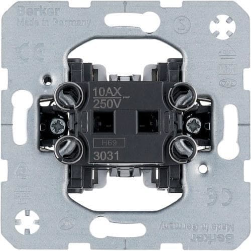HAGER - Mecanismo interruptor on/off 10AX 250V
