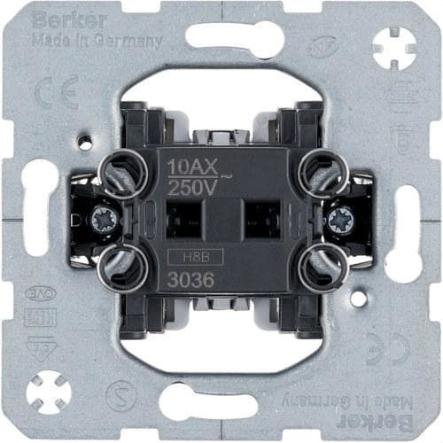 HAGER - Mecanismo conmutador basculante 10A/250V