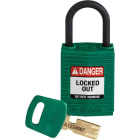 BRADY - CPT-GRN-25PL-KD SAFEKEY PADLOCKS - COMPACT