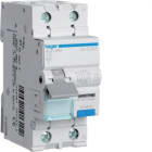 HAGER - Interruptor automático diferencial 1P+N 10A curva-C 6kA 30mA