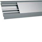 HAGER - Salvacables 18x125mm con 2 compartimentos aluminio
