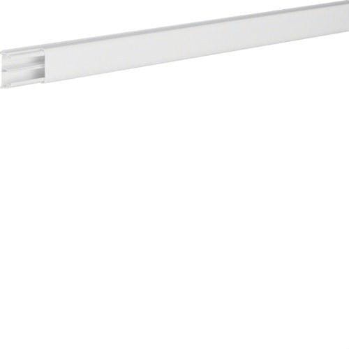 HAGER - Minicanal tapa con 2 compartimentos Tehalit.ateha 12x20 blanco