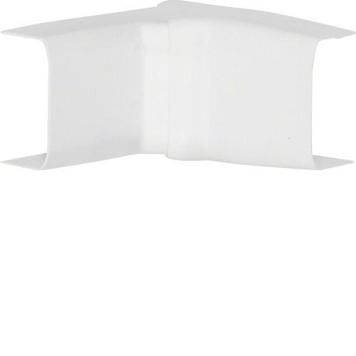 HAGER - �?ngulo interno variable para 12x20mm ATEHA blanco nieve