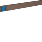 HAGER - Minicanal tapa con 1 compartimento tehalit.athea 12x30 marron