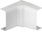 HAGER - �?ngulo interno variable para 12x30mm ATEHA blanco nieve