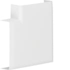 HAGER - Ángulo plano para 20x75mm ATEHA blanco nieve