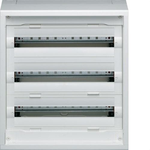 HAGER - Caja distribución superficie new VEGA D con 3 filas 72 módulos sin puerta