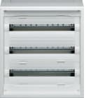 HAGER - Caja distribución superficie new VEGA D con 3 filas 72 módulos sin puerta