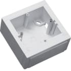 HAGER - Caja mecanismo universal con adaptador frontal blanco nieve