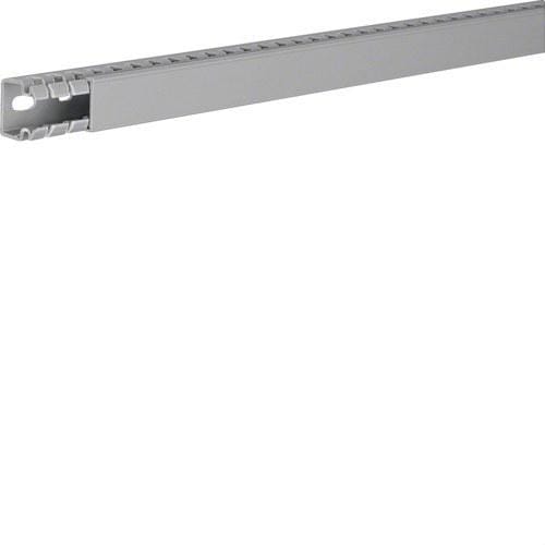 HAGER - Canal 25x25 BA7 PVC-M1 con tapa gris