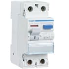 HAGER - Interruptor diferencial tipo-AC 2P 25A 30mA posición del neutro derecha