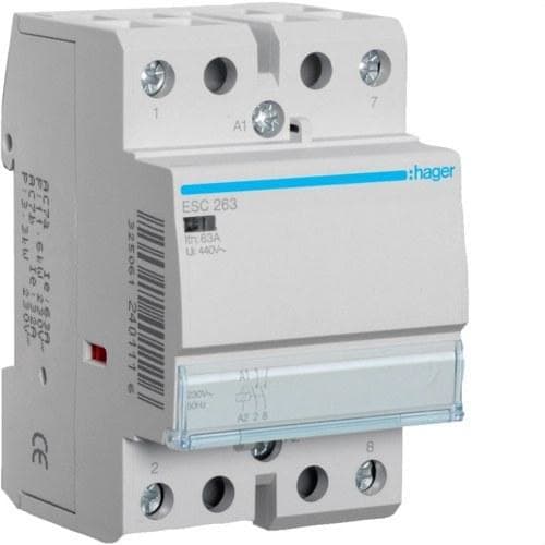 HAGER - Contactor 63A 2NA 230V