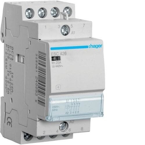 HAGER - Contactor 25A 4NC 230V