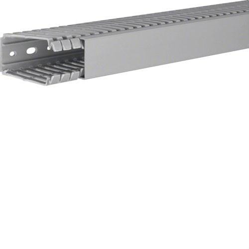 HAGER - Canal 80x40 BA7 PVC-M1 con tapa gris