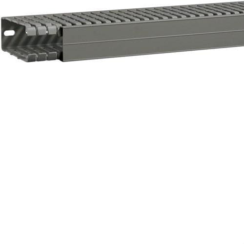HAGER - Canal de cuadro+tapa PVC BA7A 100x40 gris