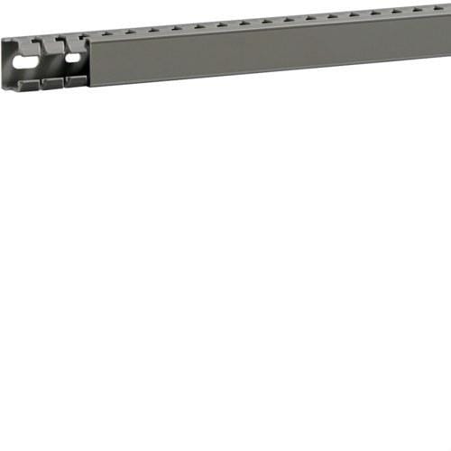 HAGER - Canal de cuadro+tapa PVC BA7A 25x25 gris