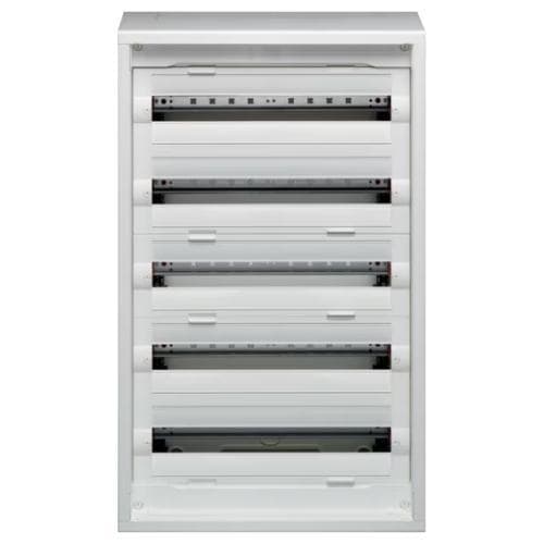 HAGER - Caja distribución superficie new VEGA D con 5 filas 120 módulos sin puerta