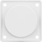 HAGER - Placa ciega Integro blanco polar