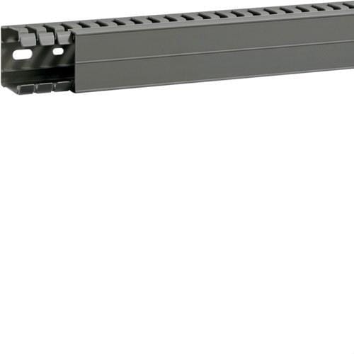 HAGER - Canal de cuadro+tapa PVC BA7A 40x40 gris