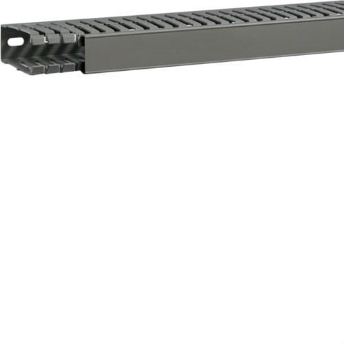 HAGER - Canal de cuadro+tapa PVC BA7A 80x30 gris