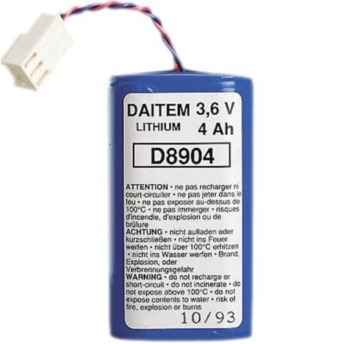HAGER - Batería lítio 3,6V/4AH