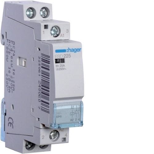 HAGER - Contactor 25A 2NA 24V
