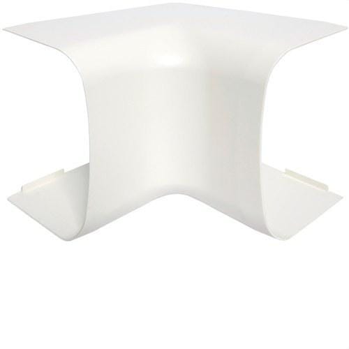 HAGER - Ángulo interno CLM/CLMU65090 PVC para canal blanco nieve