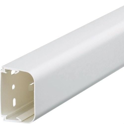 HAGER - Canal para climatización CLM 50x65mm tapa U blanco nieve