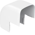 HAGER - Ángulo exterior PVC para canal CLM30035 blanco nieve