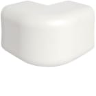 HAGER - Ángulo exterior PVC para canal CLM/CLMU50065 blanco nieve