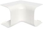 HAGER - Ángulo interruptor PVC para canal CLM/CLMU50065 blanco nieve