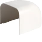 HAGER - Tapa final PVC para canal CLM/CLMU50065 blanco nieve