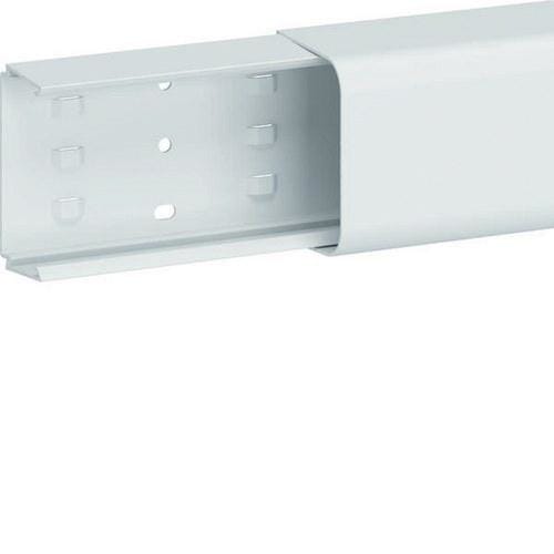 HAGER - Canal para climatización CLM 65x90mm tapa U blanco nieve