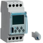 HAGER - Programador semanal 1 vía 1 conmutador 16A 230V 56 maniobras/día