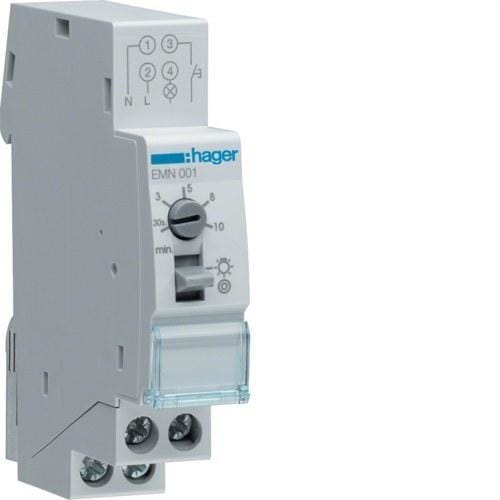 HAGER - Minutero escalera 30s 16A 230V 50-60Hz