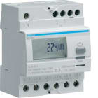 HAGER - Contador energía trifásica 63A 230V medida directa
